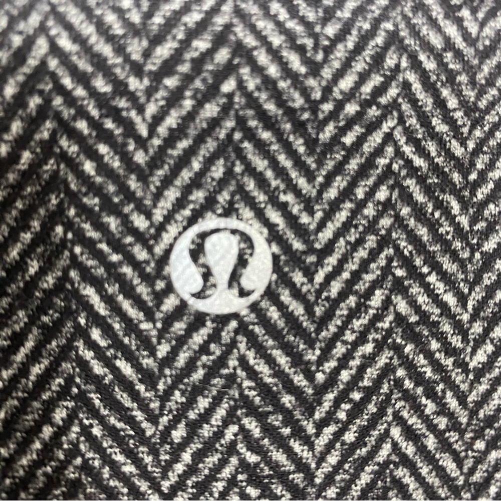Lululemon wunder under herringbone pattern 7/8 le… - image 6